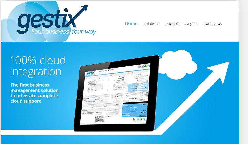 So easy and comfortable on the cloud as it is on premises: Gestix ERP CRM applications.
